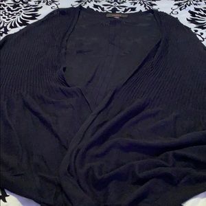 Black cardigan